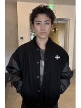 ◆毎日のスタイリングが自在に◆【ピンパーマショート】スパイキーショート/ニュアンスパーマ/眉毛カット