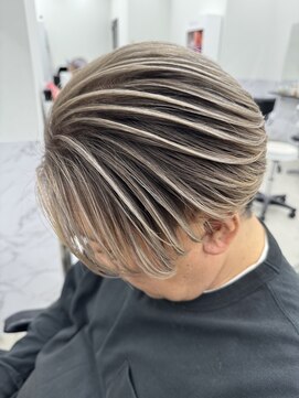 エゴル ナゴヤサカエ(ENGOL NAGOYA SAKAE) 【朝日大夢】メンズバレイヤージュ/ブリーチ