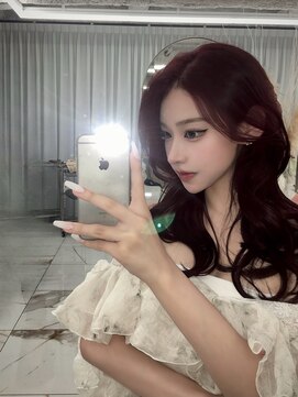 キティー サカエ(kiti SAKAE) グレージュ/レイヤーカット/ハッシュカット/オリーブベージュ/栄