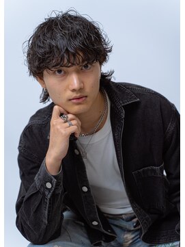 Mio'' Rarte【ミオ　ラルテ】【4月上旬NEWOPEN（予定）】 メンズ波巻きパーママッシュウルフ