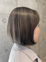 プラスシー(+C) 素敵な大人の地毛にハイライト!福岡ハイライト/地毛ハイライト