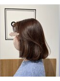 大人かわいいボブ
