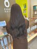 《Stylist高橋》ブリーチなしダブルカラーで透明感アップ★