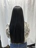 韓国風カット+縮毛矯正