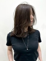 ユートゥイーズ 鎌倉(U too e's)&nbsp;《Utoo e's鎌倉》顔周りレイヤーカット小顔前髪カット大人ヘア