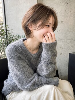 リズム(Lism)の写真/【当日予約◎】骨格に合わせたショートヘアで、どの角度からでも美しく!Lismの技術で新しい自分に♪