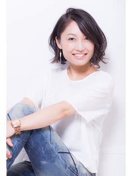 ジャン クロード ビギン 表参道店(JEAN CLAUDE BIGUINE) ナチュラルボブ　20代30代40代