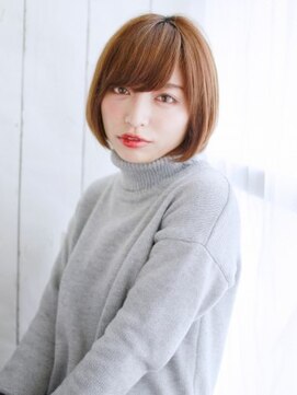 ヘアメイク ナル(hair make nalu) ナチュラルボブスタイル