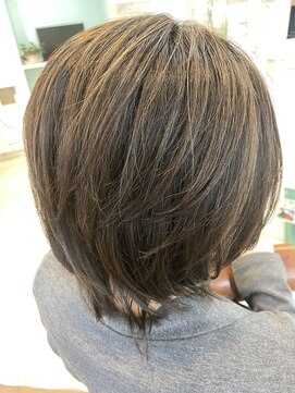 ヘアー バイ ミーズ(hair by Mii’s) #ハイライトローライト#白髪ぼかし