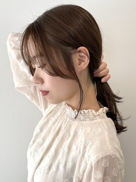 ハル 南平岸(HARU) 顔周りおくれ毛カット♪顔周り隙間埋めカット♪