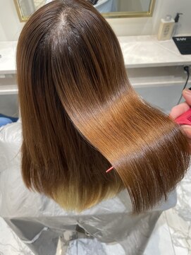 レビジュヘアー 桂店(LEVIJU HAIR) ブリーチ毛にも可能な酸性ストレート
