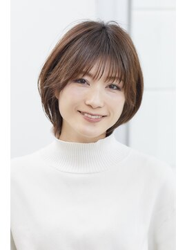 ミチオ ノザワ ヘアサロン ギンザ(Michio Nozawa HAIR SALON Ginza) 纏まるミディアムレイヤーボブ
