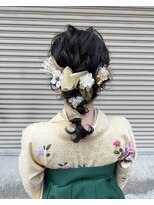 トータルビューティ ジェム バイ ヘアタイム(TOTAL BEAUTY gem by HAIR TIME)&nbsp;編みおろしアレンジ着付け