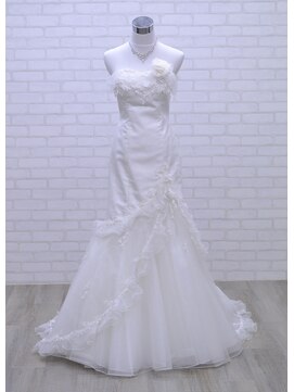 プレスト ベル 三宮 駅前店(Presto belle) 【プレストベル】ウェディングドレスレンタル　WD-M002