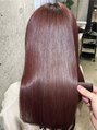 オリーブフォーヘアー(olive For hair)&nbsp;髪質改善とカラーを同時にできる、髪質改善METEOカラー。