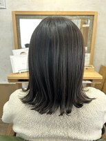 キュウヘアー(KYUU HAIR) 外はね×ミディアム