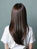 【美髪コース】髪質改善カラー(白髪染めも含む）+髪質改善トリートメント