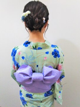 横濱ハイカラ美容院(haikara美容院) 浴衣着付けとヘアセット