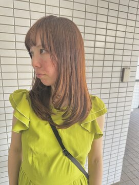 ヘアアンドスペース ベロン(hair&space velon) セミロングレイヤー