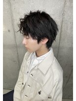 ニュアンスカールショート【表参道、青山、原宿、渋谷】