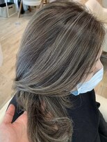 ジュイール(jouir)&nbsp;ミルクティーベージュダブルカラーケアブリーチハイライトカラー