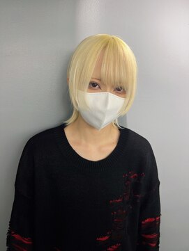 キバ(kva) ▽□□▽中性ウルフ×ブロンドカラー