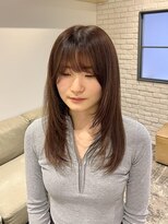 ヘッツ 仙台駅前店(HETTU)&nbsp;黒髪/ボブルフ/ネビージュ/小顔/ワンレン/仙台/髪質改善/