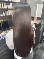 アローズ 久留米店(arose)&nbsp;大人可愛い透明感立体感グレージュ×エアストレート