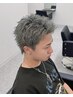 カット+ブリーチ×1+カラー［静岡/メンズカット/メンズパーマ/メンズ/眉毛］