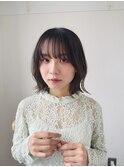 【目黒不動前美容室】くびれボブ