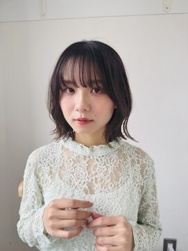 ヘアーアンドメイク エクリ 不動前店(Hair&Make equri) 【目黒不動前美容室】くびれボブ