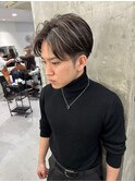 波巻きツイストスパイラルパーマ/フェザーパーマ/眉毛/メンズ