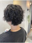 スパイラルパーマ