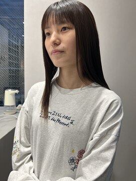 サロウィン 熊本上通り店(SALOWIN) 酸性ストレートでつくる柔らかロング