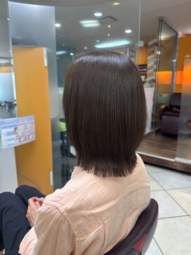 アース 津田沼店(HAIR&MAKE EARTH) ミディアムボブ