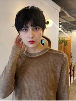 ヒュージ 表参道(huge)&nbsp;レイヤーカット/ショートヘア/顔周り/ニュアンスパーマ