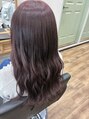アグ ヘアー ラック 高坂駅前店(Agu hair luck)&nbsp;ハッキリしたカラー好きな方におすすめピンクバイオレットカラー