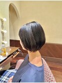 【el zafiro yodoyabashi】大人女性グラデーションボブスタイル