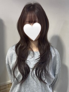 韓国レイヤーラベンダーブラウンカラー【カミケン黒岩店/福島】