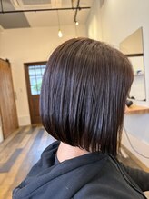 リノアプラス(Linoa+)&nbsp;大人ハイライト×ナチュラルボブ