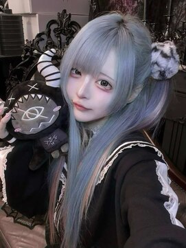 ネクスト 池袋(NEXT) ダブルカラー/ブリーチ/水色/カラー/エクステ/インナー