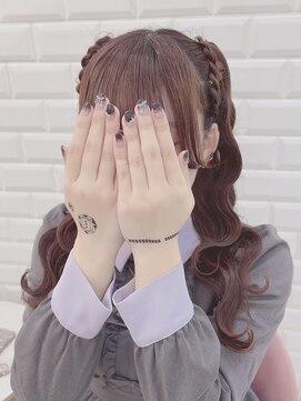 リルミー(Lilme) ふわふわ編み上げハーフツイン＊まゆ＊大須/矢場町