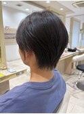 30代40代50代大人ハンサムショートヘアショートヘアマッシュヘア