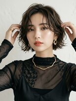 ヘアーメイク ライズ 西田辺店(Hair make rise;)&nbsp;大人可愛い20代30代40代ミディアムレイヤーグレージュ