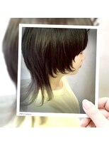 ソレイユハチジュウハチ(SOLEIL88)&nbsp;インナーカラー。。シルバー。。ウルフスタイル