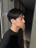 メンズカット＋炭酸ショートヘッドスパ（15分）
