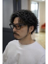 ルシードスタイルアートラッシュ(LUCIDO STYLE ARTRUSH) メンズカット×シャドウパーマ