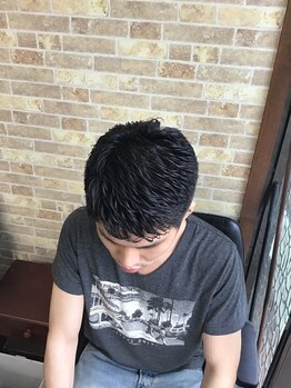 ダルトン 東伊興店(DALTON)の写真/お手入れが楽なパンチパーマで決まる！濡れパンで魅せる旬なショートヘアに大変身◎