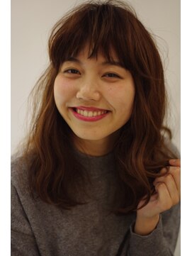 ラウンジ ヘアー 吉祥寺(ROUNGE hair) 甘くならないルーズなスタイルで無造作な質感