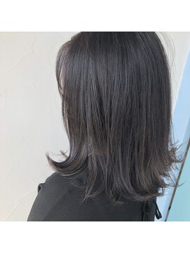 テクライズ 豊橋店(TECHRISE) ネイビー×地毛風シルバーハイライト